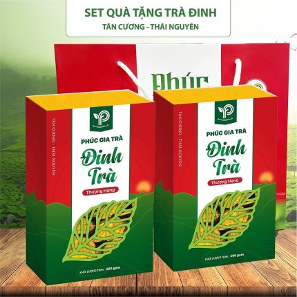 Set Quà Tặng Trà Đinh Tân Cương Thượng Hạng